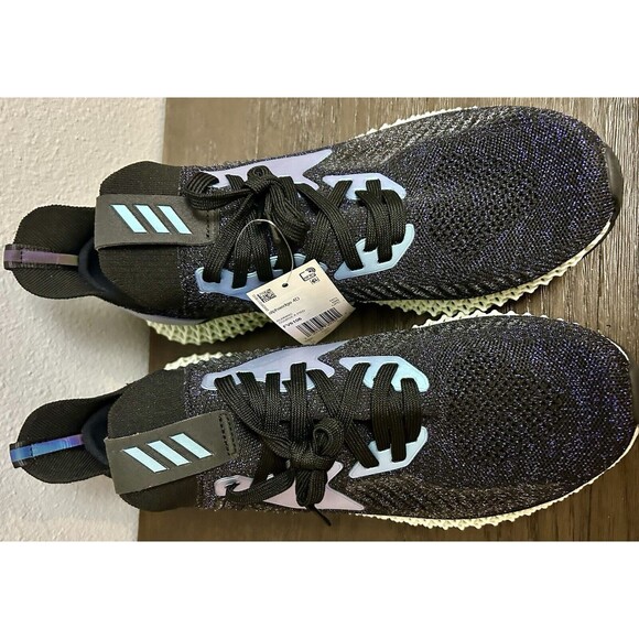 Adidas Alphaedge 4D Goodbye Gravity Core Black, Blue, And Purple Size 11 - Picture 7 of 12